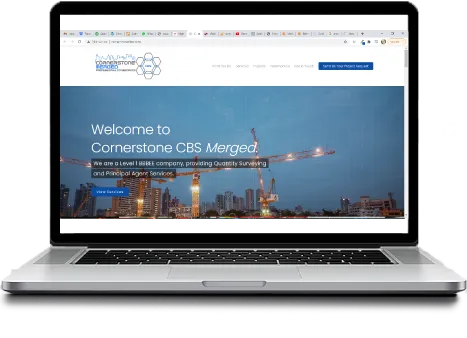 Cornerstone CBS website project by Sutherland Sites
